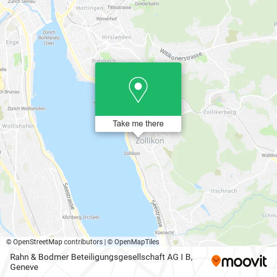 Rahn & Bodmer Beteiligungsgesellschaft AG I B map
