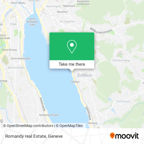 Romandy real Estate map