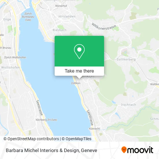 Barbara Michel Interiors & Design map