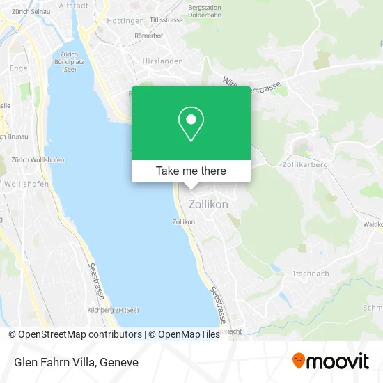 Glen Fahrn Villa map