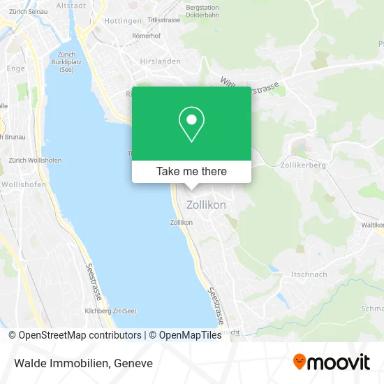 Walde Immobilien map