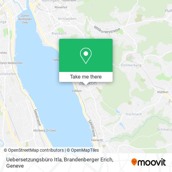 Uebersetzungsbüro Itla, Brandenberger Erich map