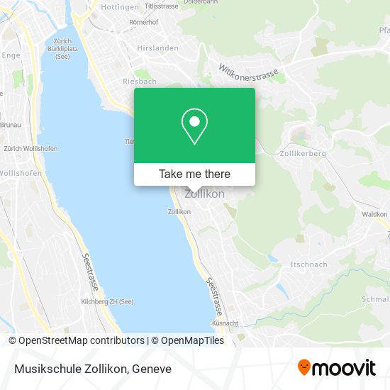 Musikschule Zollikon map