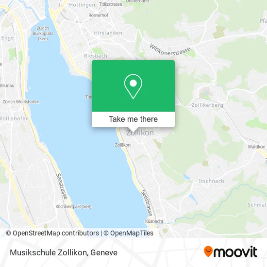 Musikschule Zollikon map