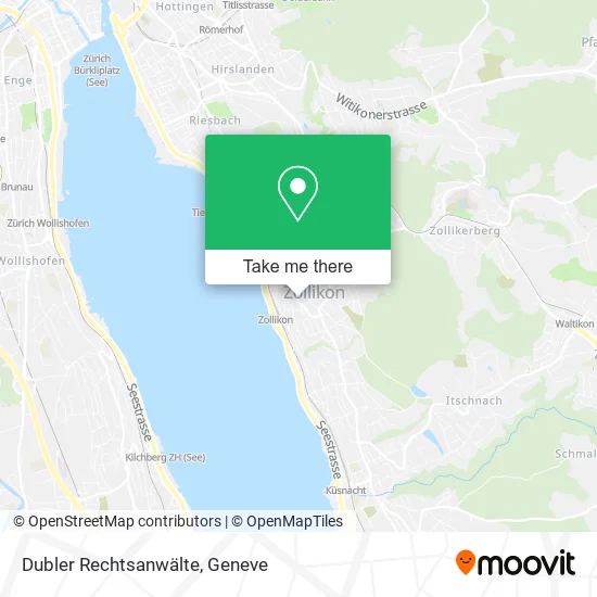 Dubler Rechtsanwälte map