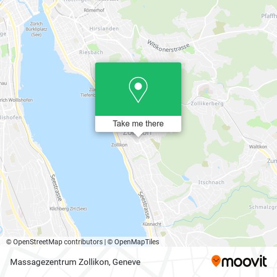 Massagezentrum Zollikon map