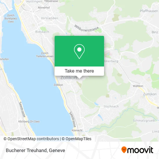 Bucherer Treuhand map