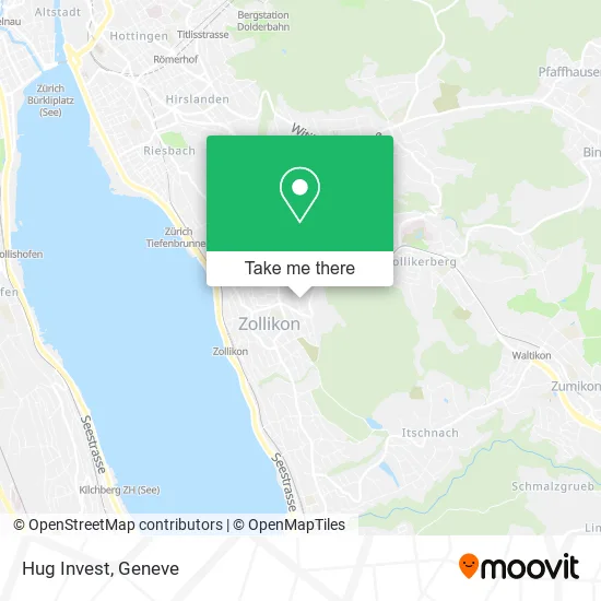 Hug Invest map