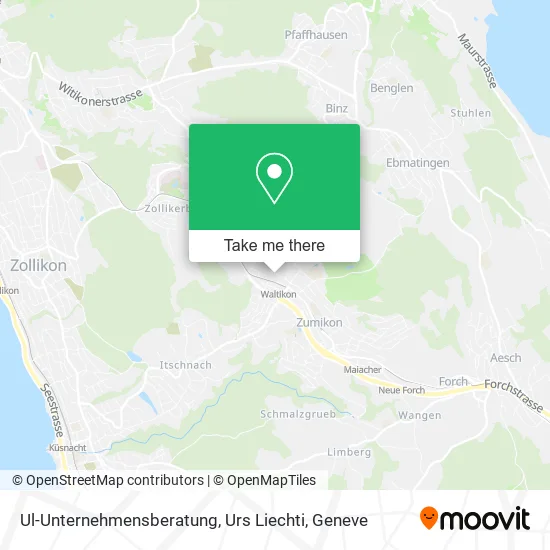 Ul-Unternehmensberatung, Urs Liechti map