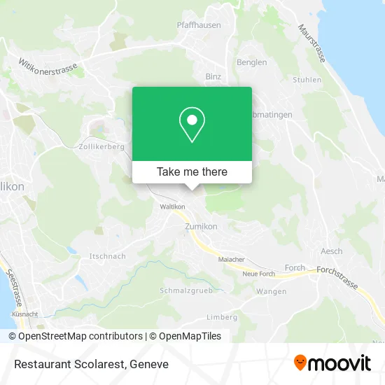 Restaurant Scolarest map