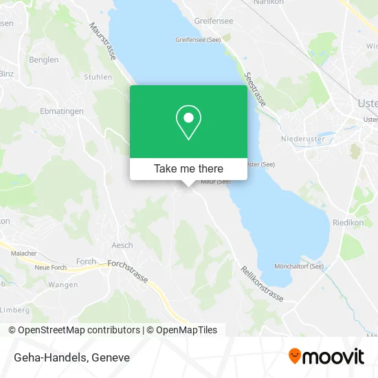 Geha-Handels map