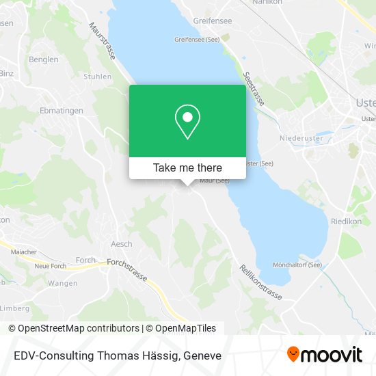 EDV-Consulting Thomas Hässig map