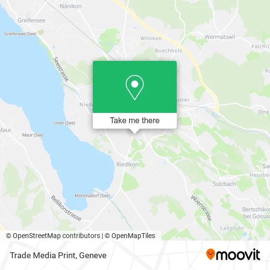 Trade Media Print map