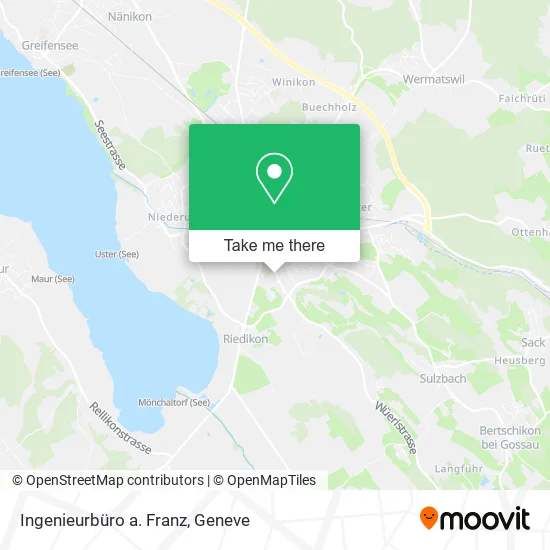 Ingenieurbüro a. Franz map