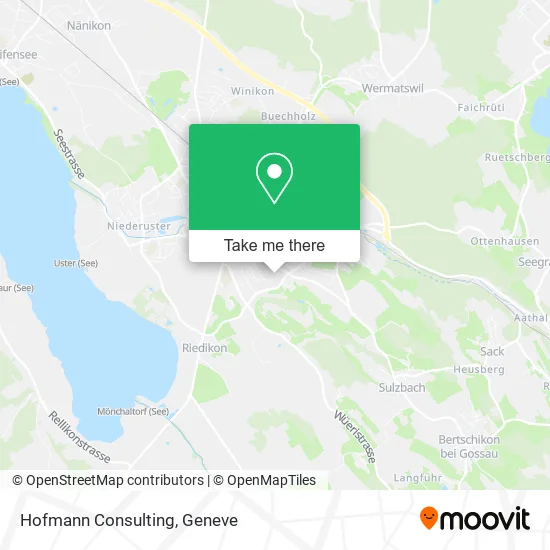 Hofmann Consulting map