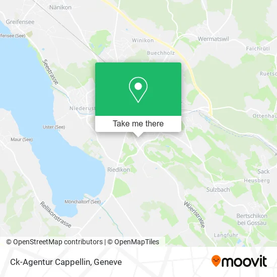 Ck-Agentur Cappellin map