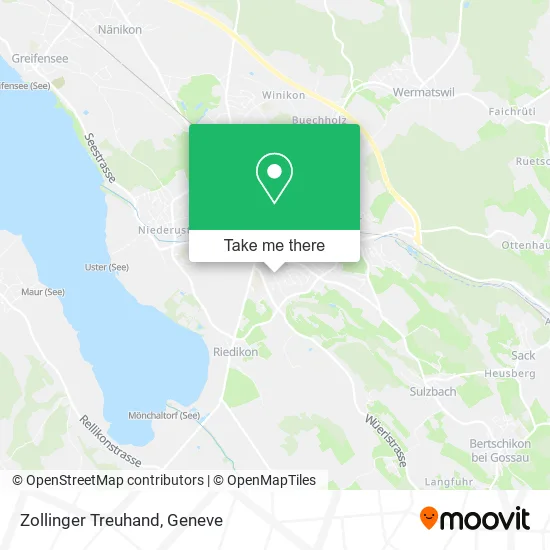 Zollinger Treuhand map