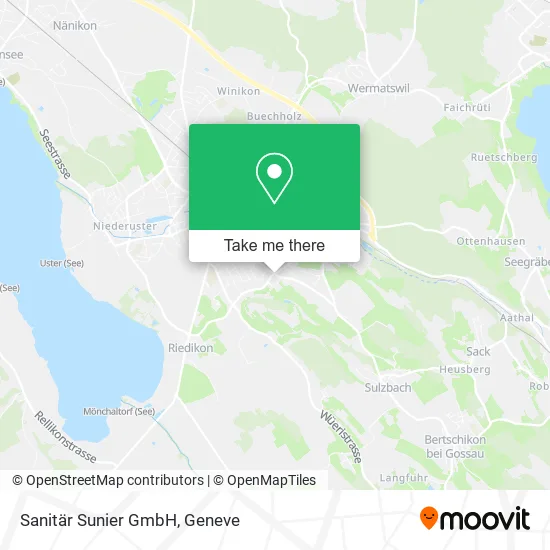 Sanitär Sunier GmbH map