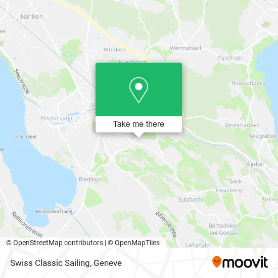 Swiss Classic Sailing map