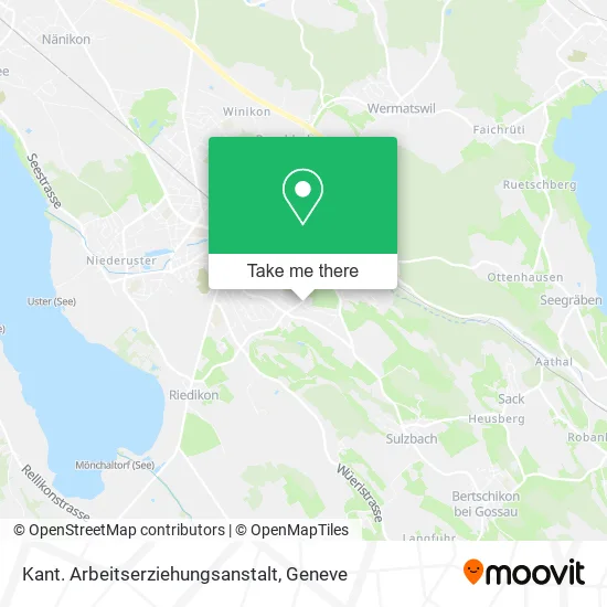 Kant. Arbeitserziehungsanstalt map