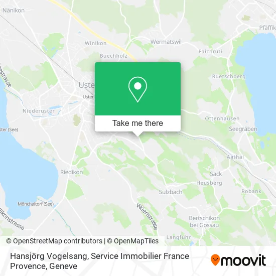 Hansjörg Vogelsang, Service Immobilier France Provence map