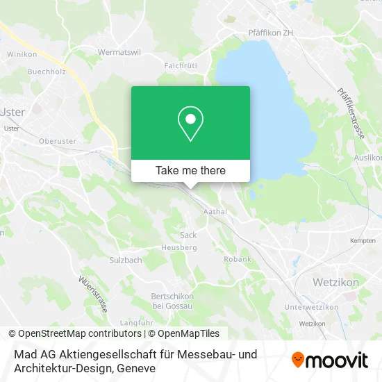 Mad AG Aktiengesellschaft für Messebau- und Architektur-Design map