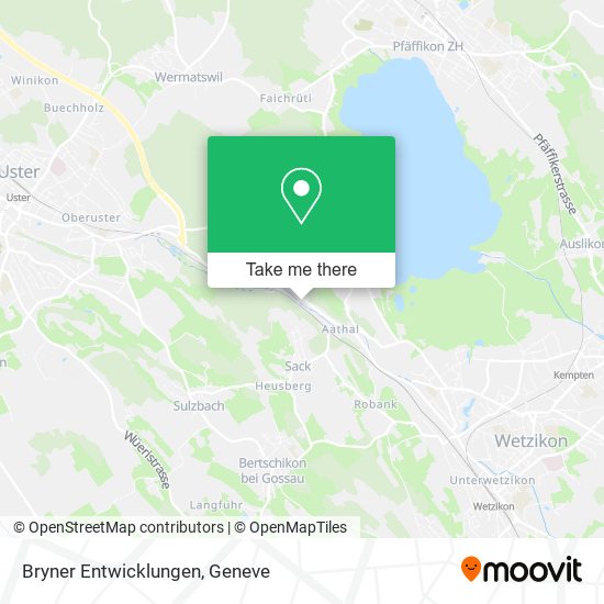 Bryner Entwicklungen map