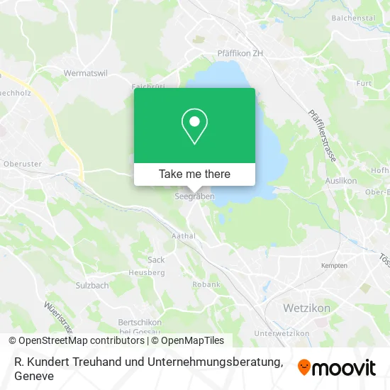 R. Kundert Treuhand und Unternehmungsberatung map