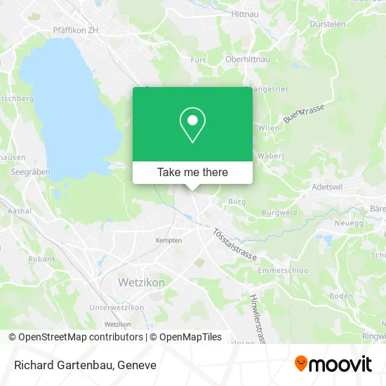 Richard Gartenbau map