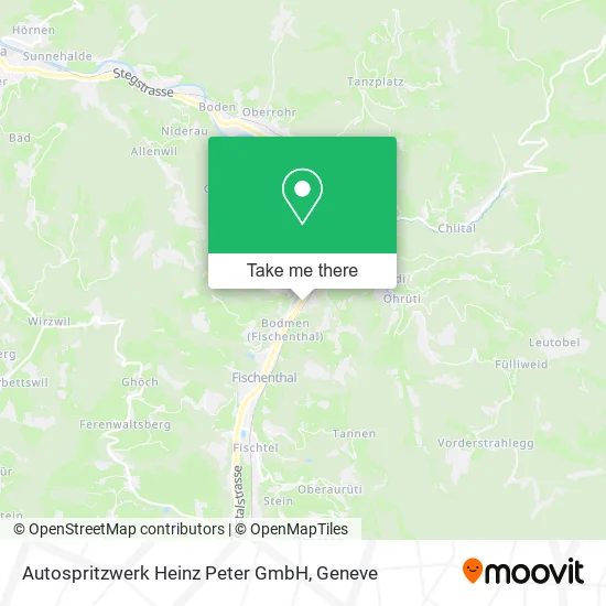 Autospritzwerk Heinz Peter GmbH map