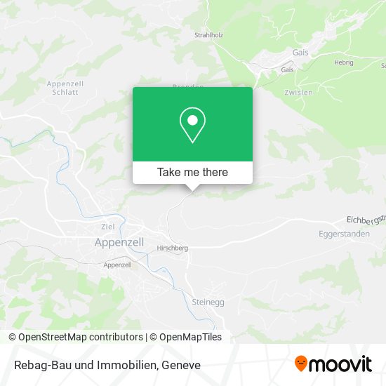 Rebag-Bau und Immobilien map