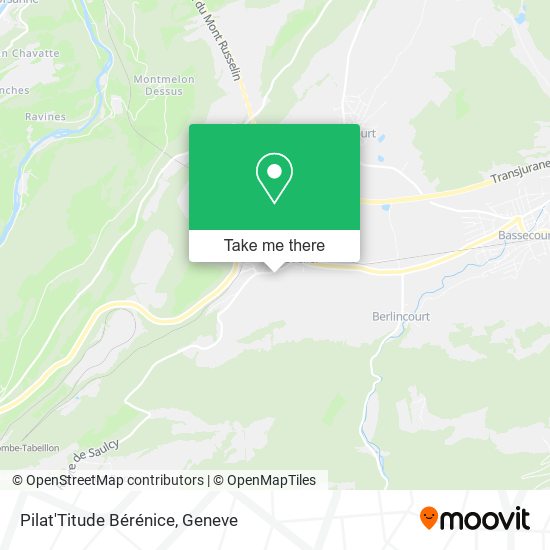 Pilat'Titude Bérénice map