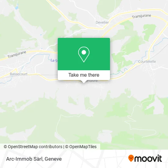 Arc-Immob Sàrl map