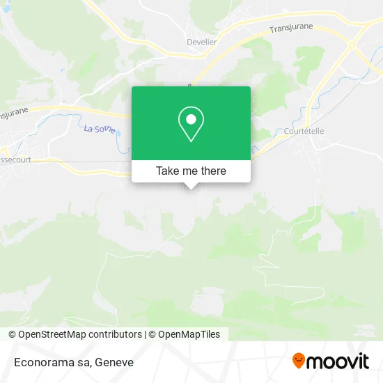 Econorama sa map