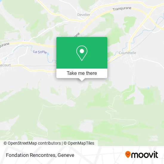 Fondation Rencontres map