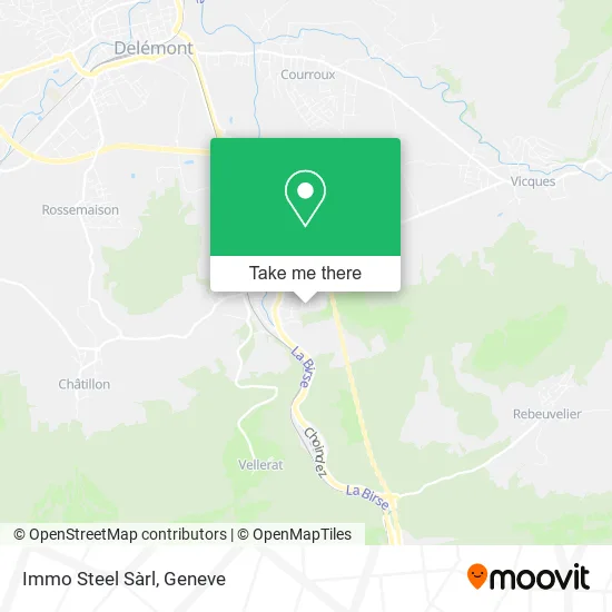 Immo Steel Sàrl map