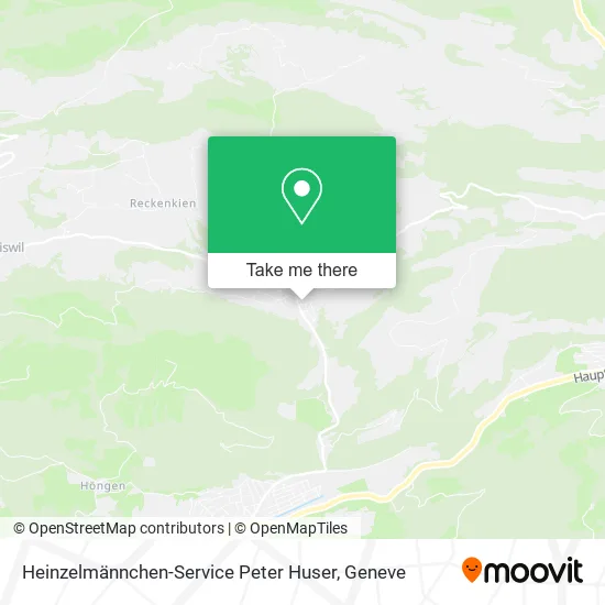 Heinzelmännchen-Service Peter Huser map
