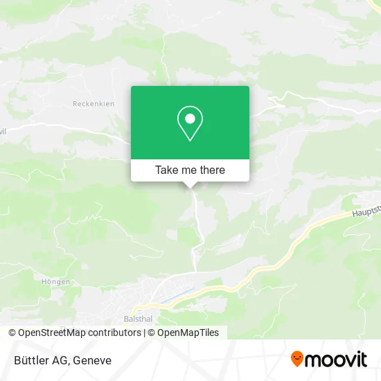 Büttler AG map
