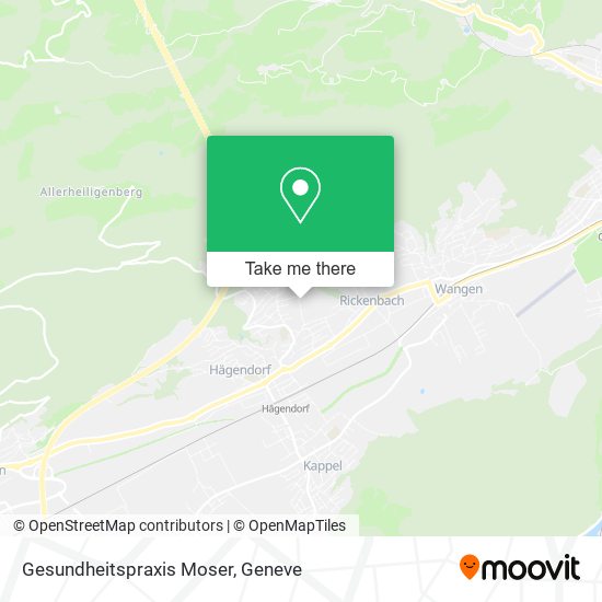 Gesundheitspraxis Moser map