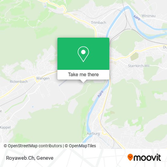 Royaweb.Ch map