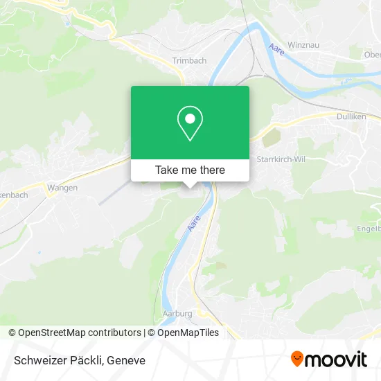 Schweizer Päckli map