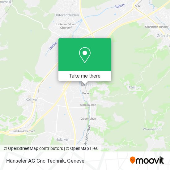 Hänseler AG Cnc-Technik map