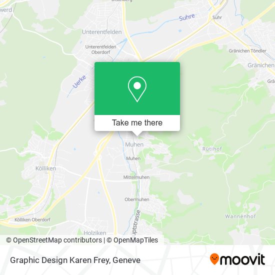 Graphic Design Karen Frey map