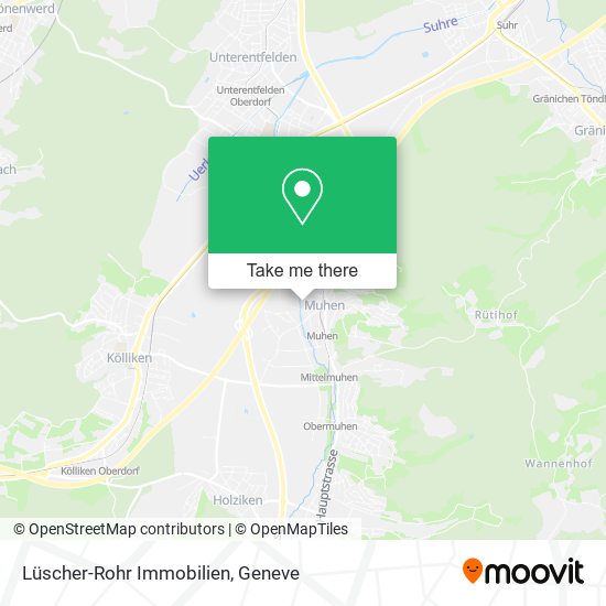 Lüscher-Rohr Immobilien map