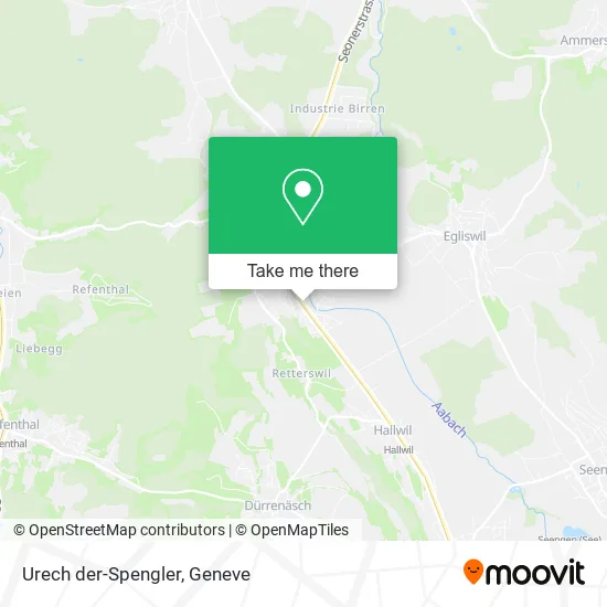 Urech der-Spengler map