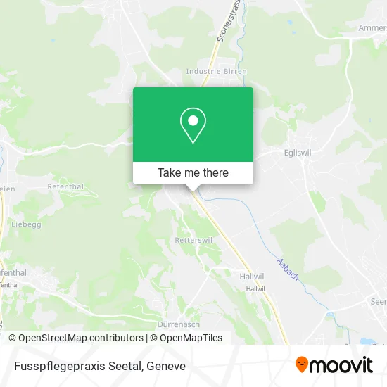 Fusspflegepraxis Seetal map