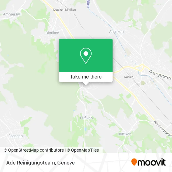 Ade Reinigungsteam map