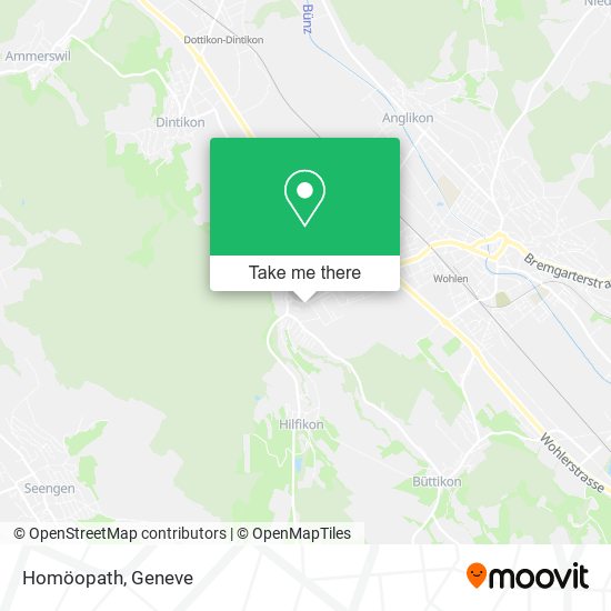 Homöopath map