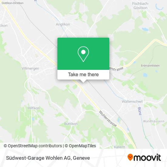 Südwest-Garage Wohlen AG map