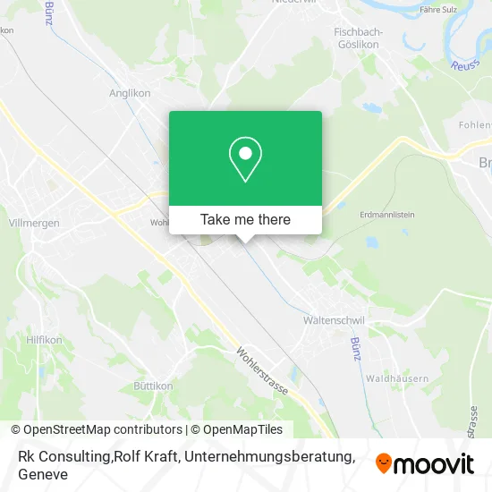 Rk Consulting,Rolf Kraft, Unternehmungsberatung map